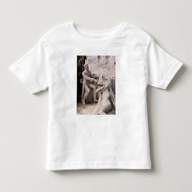 Camiseta Infantil Monumento a Frederic Chopin (Frente)