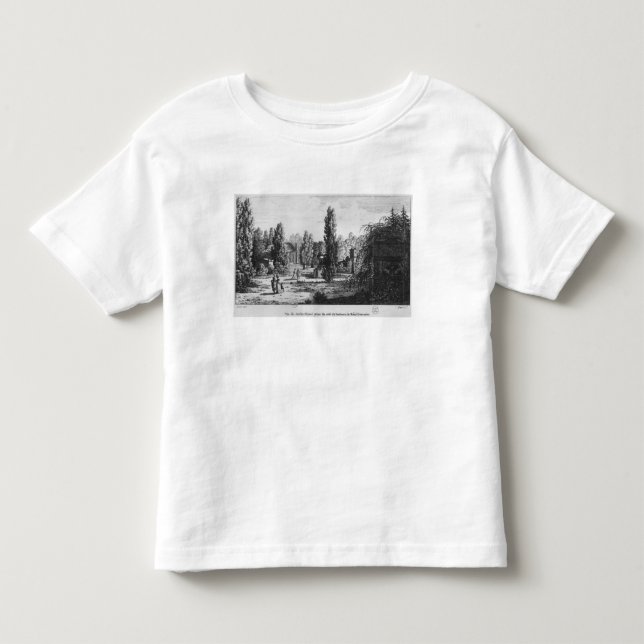 Camiseta Infantil Monumentos Francais do DES de Musee, Paris (Frente)