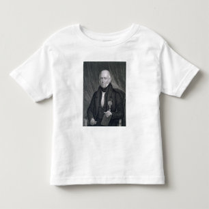 Camiseta Infantil Morgan Lewis, gravado pelo calcinador Brown Durand