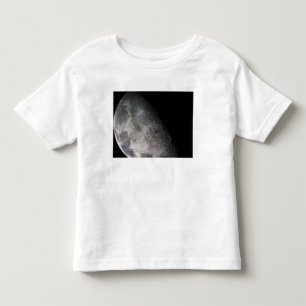 Camiseta Infantil Mosaico da cor da lua da terra