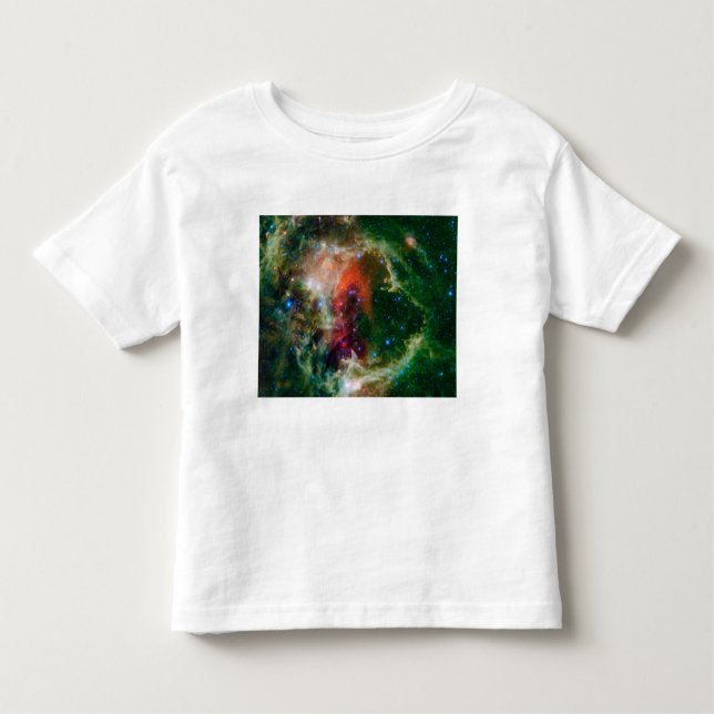 Camiseta Infantil Mosaico é da Nebulosa da Alma (Frente)