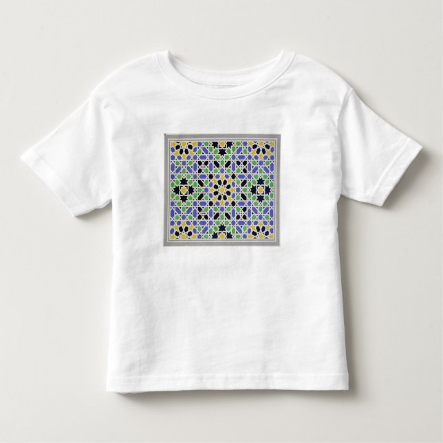 Camiseta Infantil Mosaico nos dado da porta no salão dos dois (Frente)