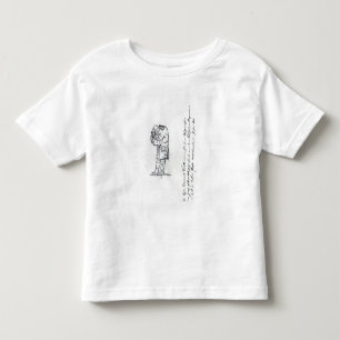 Camiseta Infantil Mostarda de mistura de Kant, 1801