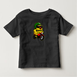 Camiseta Infantil Motociclista Biker Feminina