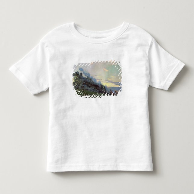 Camiseta Infantil Motor de vapor do poder super, 1935 (Frente)