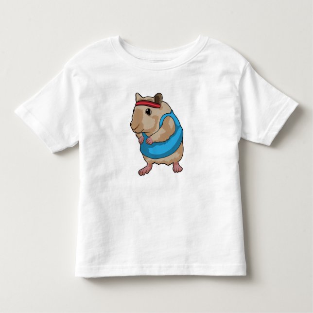 Camiseta Infantil Mouse como Runner com banda de ouvido (Frente)