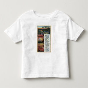 Camiseta Infantil Mt. Capa de opinião perdida do lago