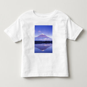 Camiseta Infantil Mt. Fuji com Nuvem Lenticular, Lago Motosu,