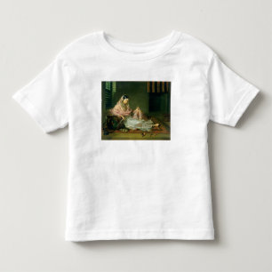 Camiseta Infantil Muçulmana Lady Reclining, 1789 (óleo na canvas)