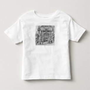 Camiseta Infantil Mudança de Exeter que mostra a entrada