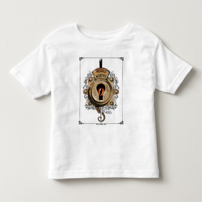 Camiseta Infantil MÚGLE WORTHY™ Lock (Frente)