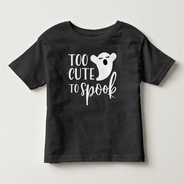 Camiseta Infantil Muito bonito para o Dia das Bruxas (Frente)