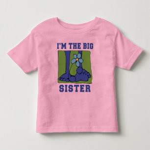 Camiseta Infantil Muito bonito, sou a grande irmã T-Shirt
