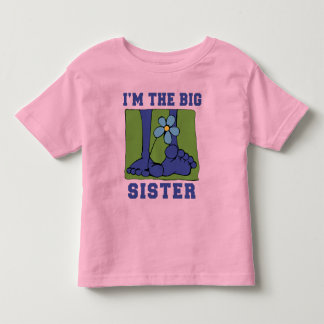 Camiseta Infantil Muito bonito, sou a grande irmã T-Shirt
