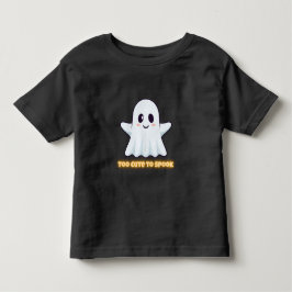 Camiseta Infantil Muito Fofo Para Assustar – Festa de Halloween Fant