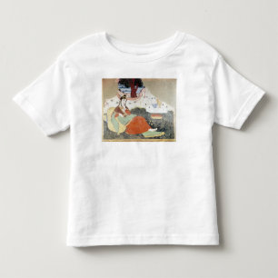 Camiseta Infantil Mulher no Jardim de Shah Abbas I
