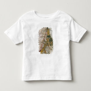Camiseta Infantil Mulher tocando harpa arcaica