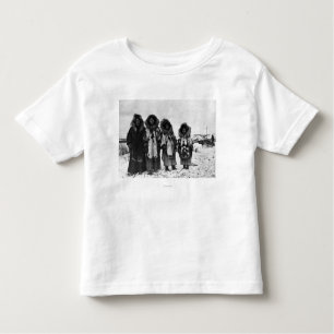 Camiseta Infantil Mulheres Eskimo na fotografia de Alaska