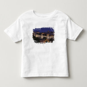 Camiseta Infantil Muros da cidade de Los Cuarto Postes, crepúsculo