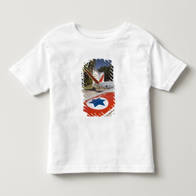 Camiseta Infantil Museu da Força Aérea Israelense (Frente)