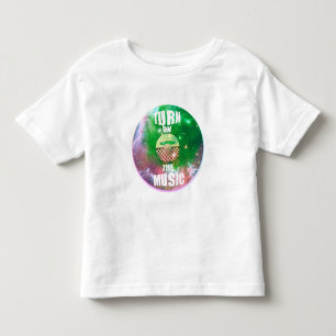Camiseta Infantil Música ao vivo