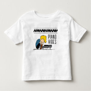 Camiseta Infantil Música Charlie Brown Schroeder