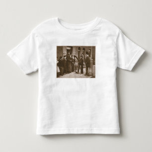 Camiseta Infantil Músicos italianos da rua, 'da vida de rua em Lon