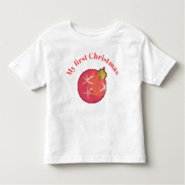 Camiseta Infantil My first Christmas pixel art, pixelart Kinder Shir