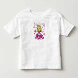 Camiseta Infantil "My Princess" Cute Cartoon Girl T-Shirt – Perfect