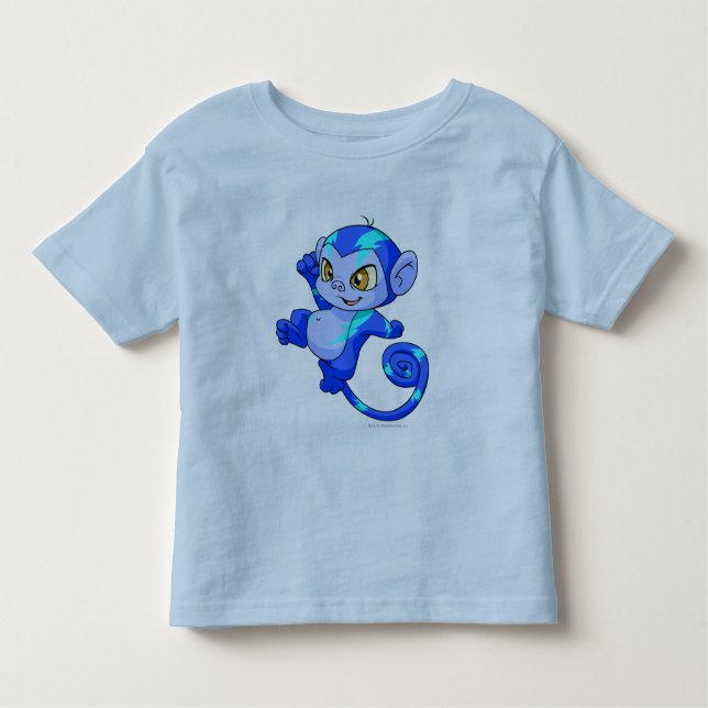 Camiseta Infantil Mynci elétrico (Frente)