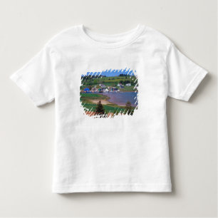 Camiseta Infantil N.A. Canadá, Ilha do Príncipe Edward. Os barcos sã