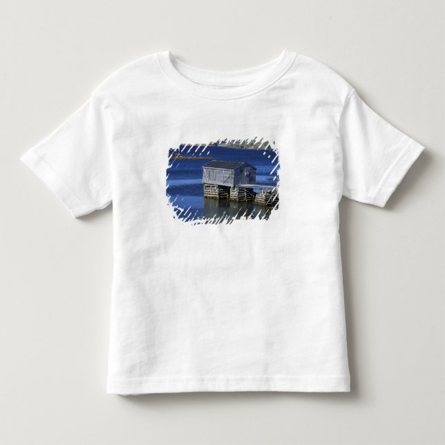 Camiseta Infantil N.A., Canadá, Terra Nova, Durrell. Pesca (Frente)