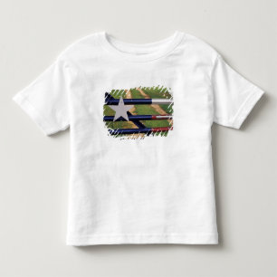 Camiseta Infantil N.A., EUA, Texas, lago Buchanan, bandeira de Texas