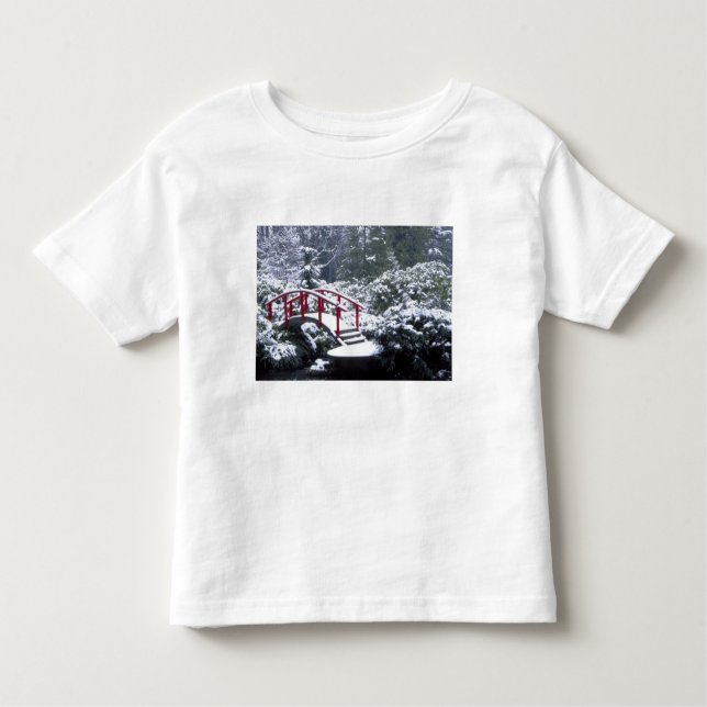 Camiseta Infantil N.A., EUA, Washington, Seattle. Ponte da Lua (Frente)