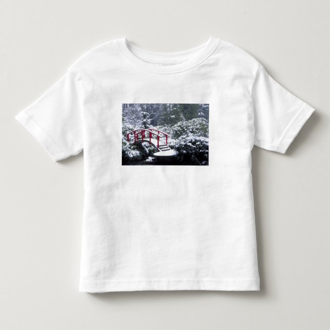 Camiseta Infantil N.A., EUA, Washington, Seattle. Ponte da lua em (Frente)