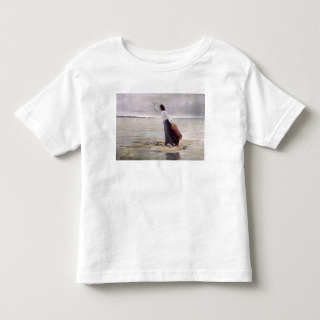 Camiseta Infantil Na aflição, aumento (Frente)