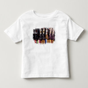 Camiseta Infantil NA, EUA, Novo México, Santa Fé. Botas de cowboy