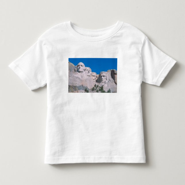 Camiseta Infantil NA, EUA, SD, Monte Rushmore. (Frente)