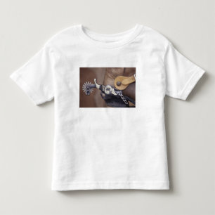 Camiseta Infantil NA, EUA, Texas, Lubbock Bota e espora de cowboy