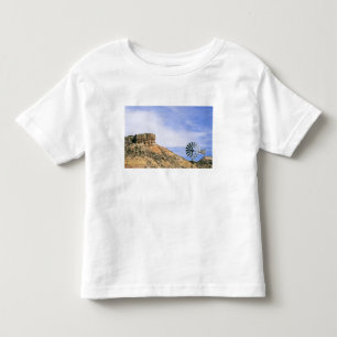 Camiseta Infantil NA, EUA, Texas Moinho de vento e falésias de Palo