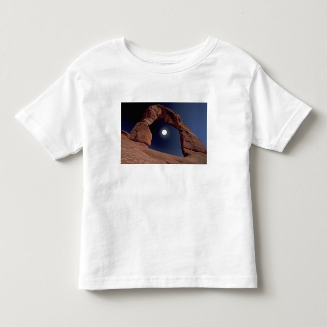 Camiseta Infantil NA, EUA, Utah, Arches National Park. Delicado (Frente)