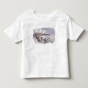 Camiseta Infantil NA, EUA, Washington, Uniontown, Celeiro branco e
