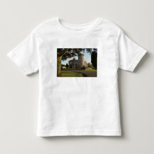 Camiseta Infantil Na Irlanda, a entrada lateral do Castelo Dromoland
