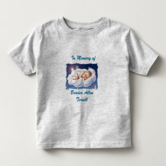 Camiseta Infantil Na memória Braden Allen Terrell - personalizado