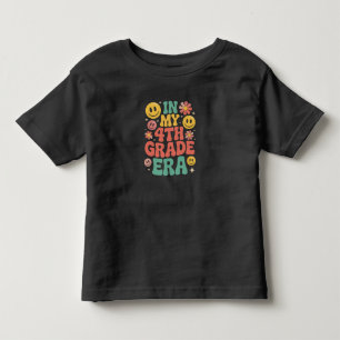Camiseta Infantil Na Minha Era da Quarta Série Retro 4ª Série Volta 
