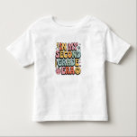 Camiseta Infantil Na Minha Segunda Era segundo Professora De Volta<br><div class="desc">Em Meu Segundo Ano, Professora Do segundo De Volta À Escola</div>