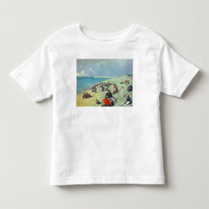 Camiseta Infantil Na praia
