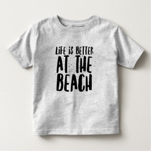 Camiseta Infantil Na praia