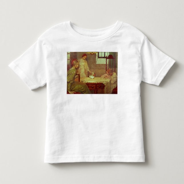 Camiseta Infantil Na profundidade de inverno (Frente)
