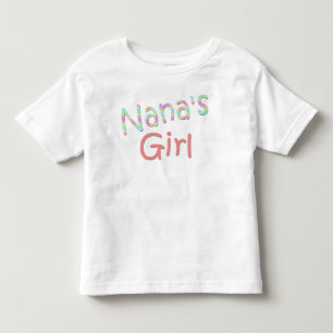Camiseta Infantil Nana's Girl Toddler Shirt
